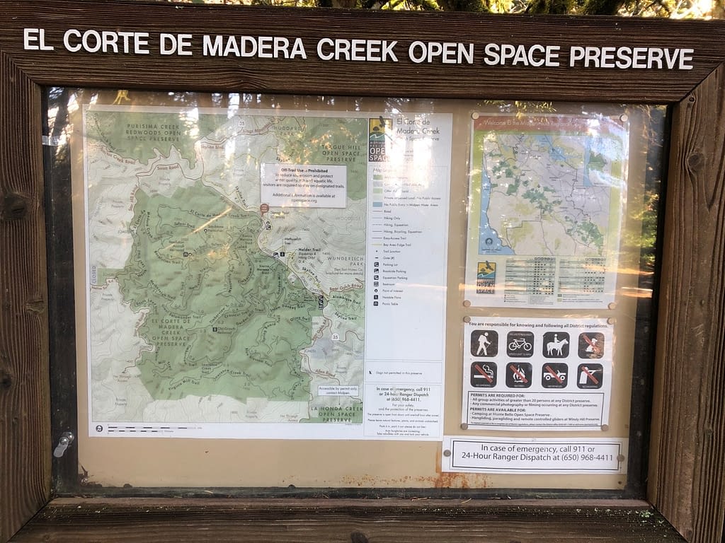 El Corte de Madera Creek Preserve a Peninsula forest loop DUOVEO