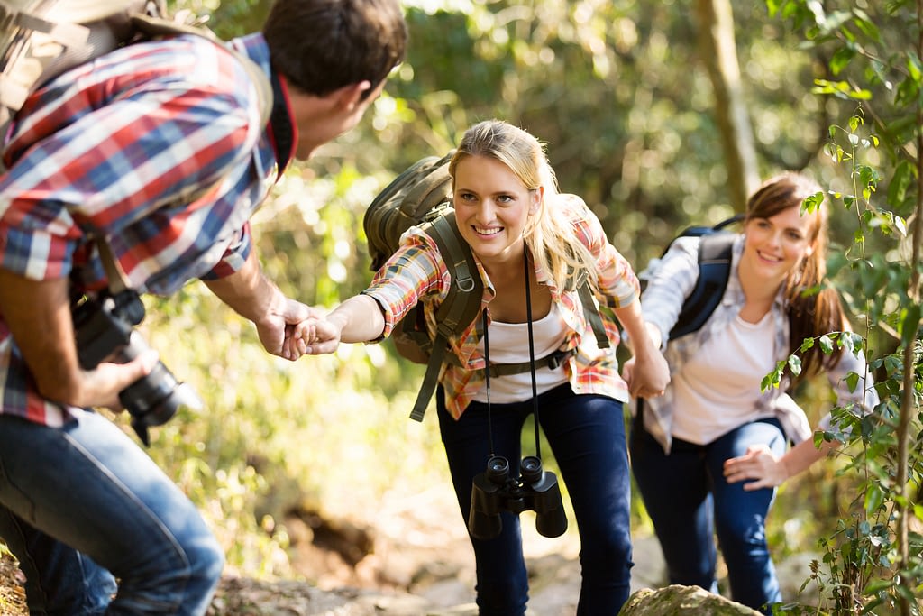 Having friends with you will make your hike safer and funnier